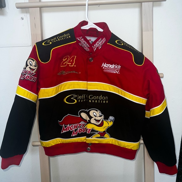 Vintage Jeff Gordon Mighty Mouse Race Car Jacket - Picture 4 of 4